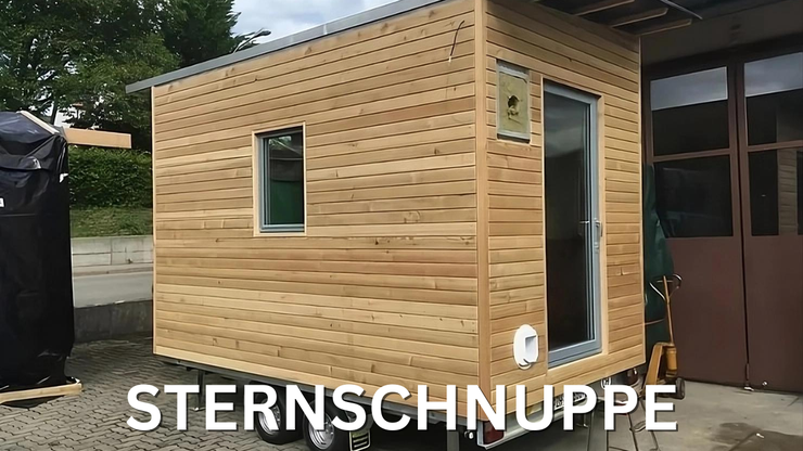 Holzwerft Tinyhouse Tinyhaus Sternschnuppe