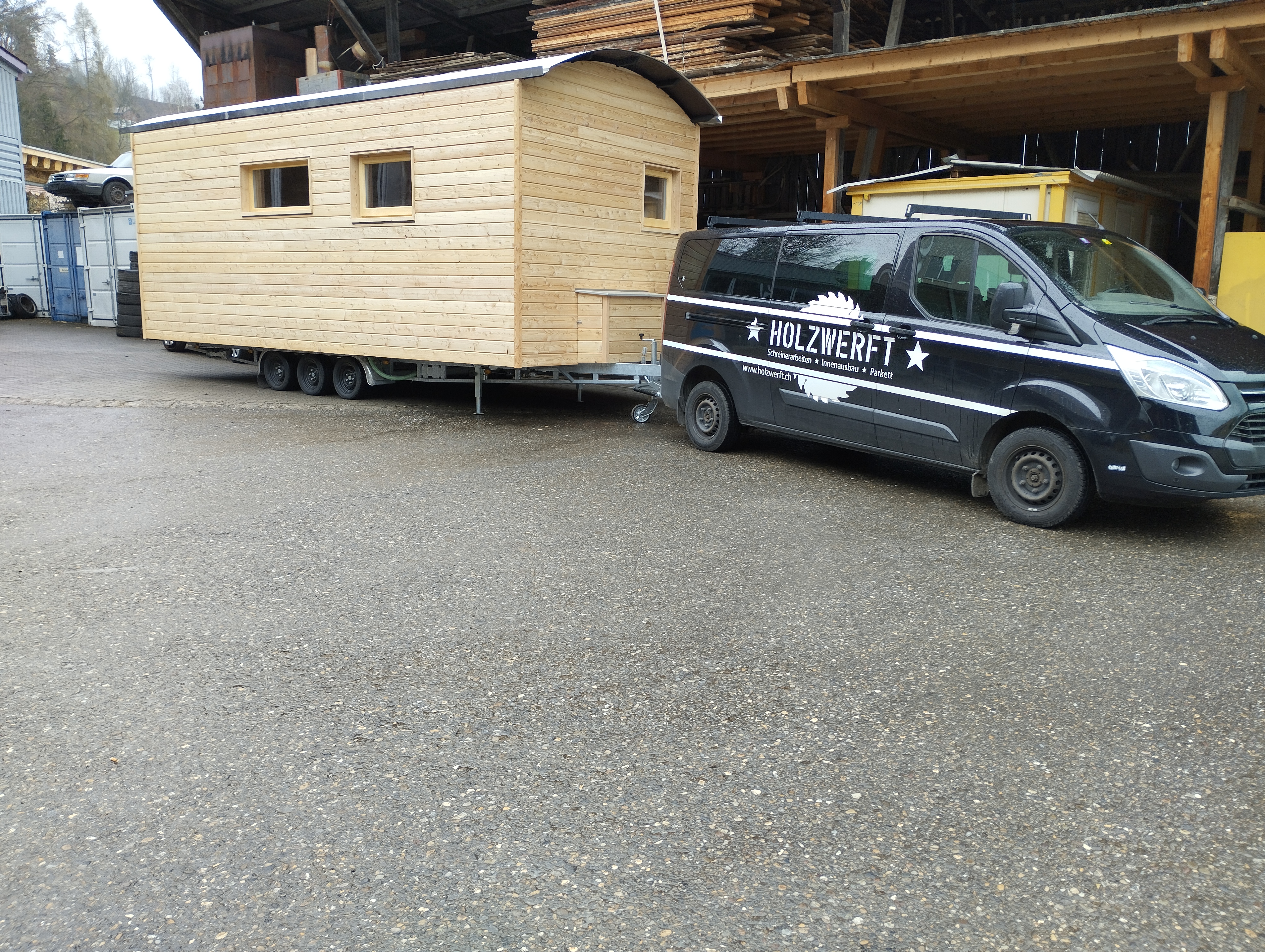 Holzwerft Tinyhouse Tinyhaus Haselnuss