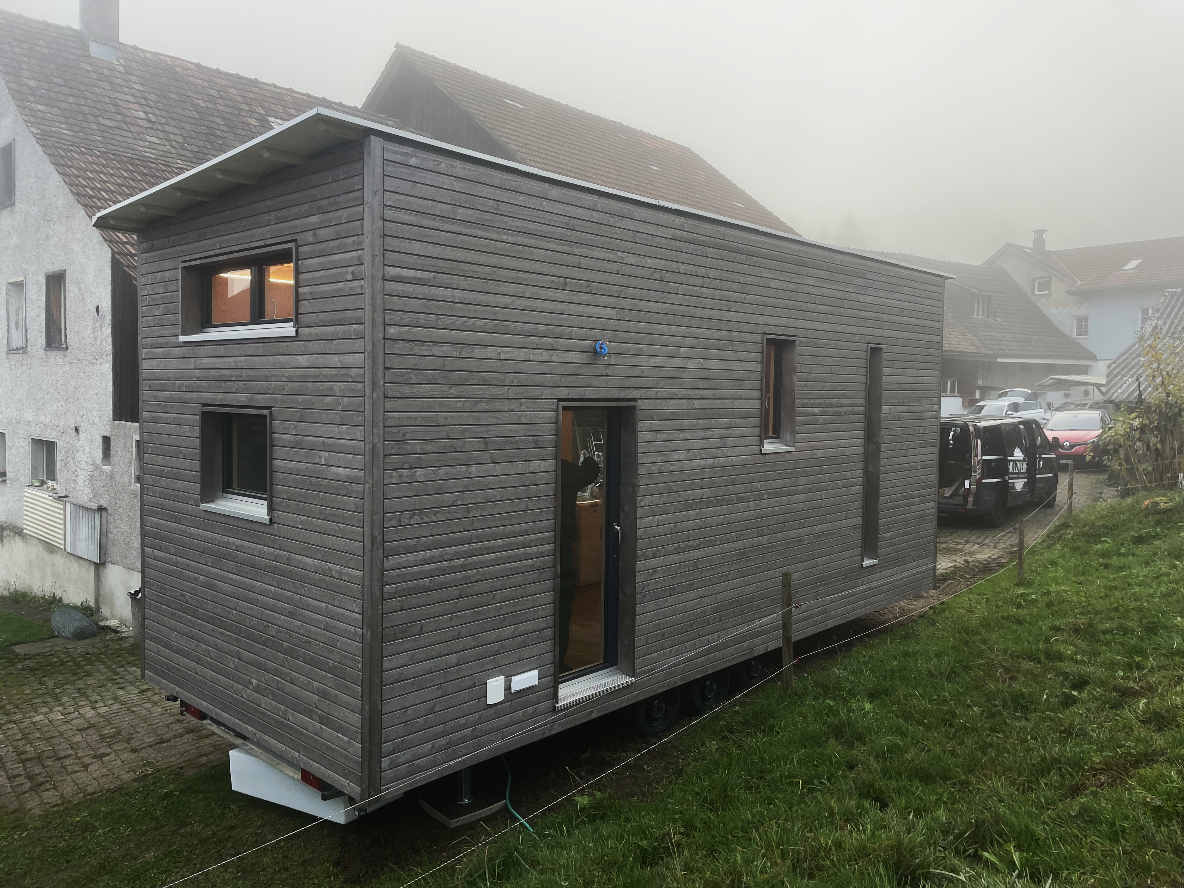 Tinyhouse Tinyhaus Schreinerei Saland Zürich Peter