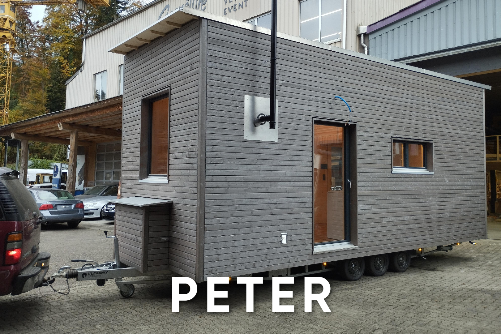 Tinyhouse Tinyhaus Schreinerei Saland Zürich Peter