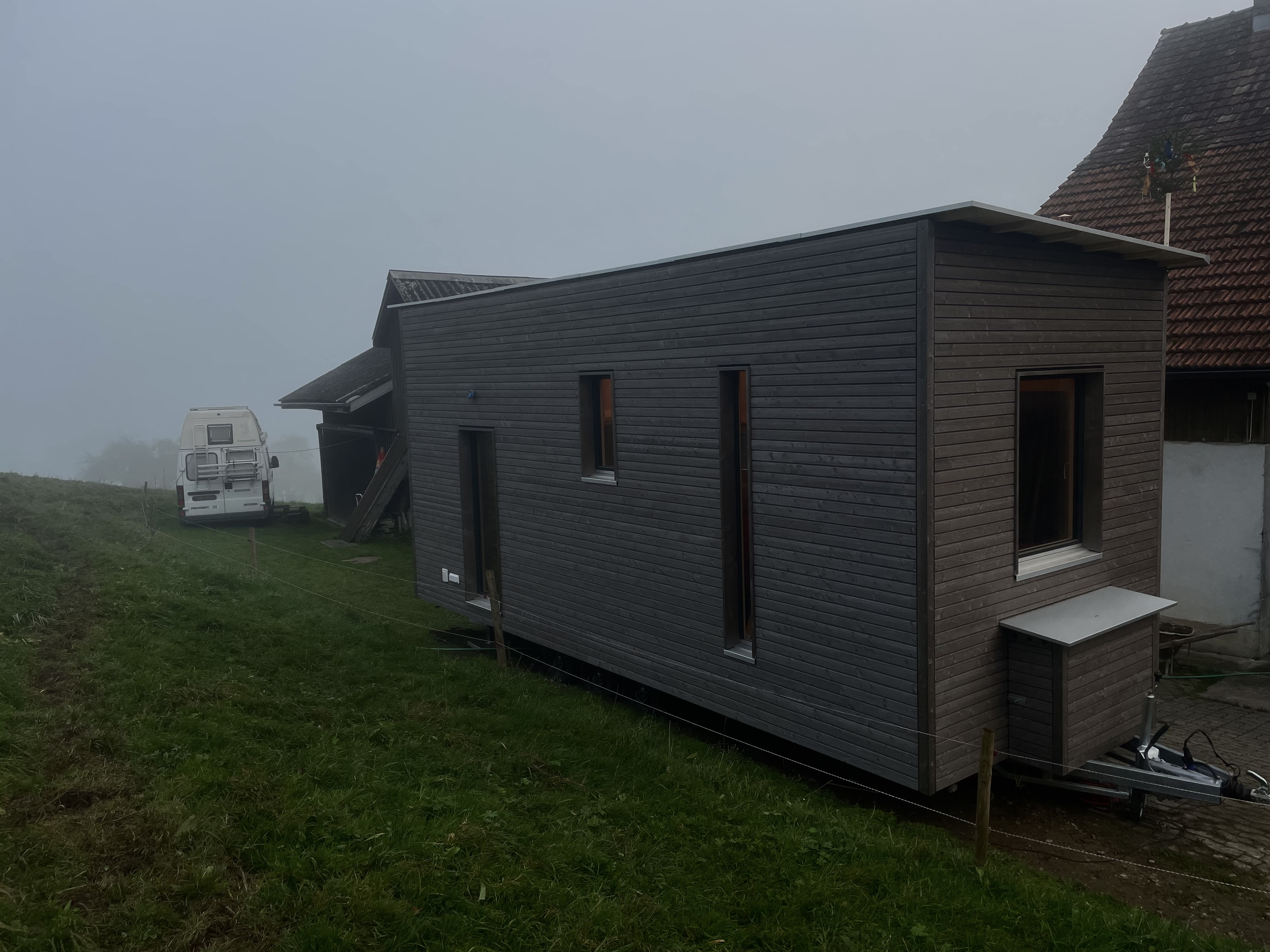 Tinyhouse Tinyhaus Schreinerei Saland Zürich Peter