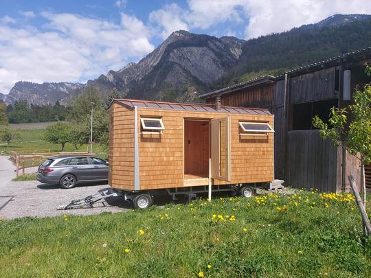 Holzwerft Tinyhouse Tinyhaus Ikarus