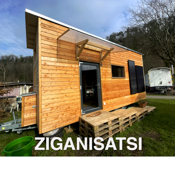 Tinyhouse Tinyhaus Schreinerei Saland Zürich Ziganisatsi